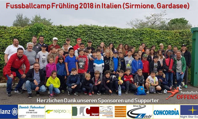 Fussball-Camp 2018 am Gardasee