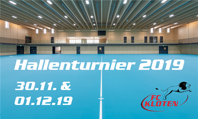 Hallenturnier 2019 des FC Kloten - Update